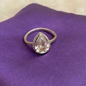 Pandora teardrop ring